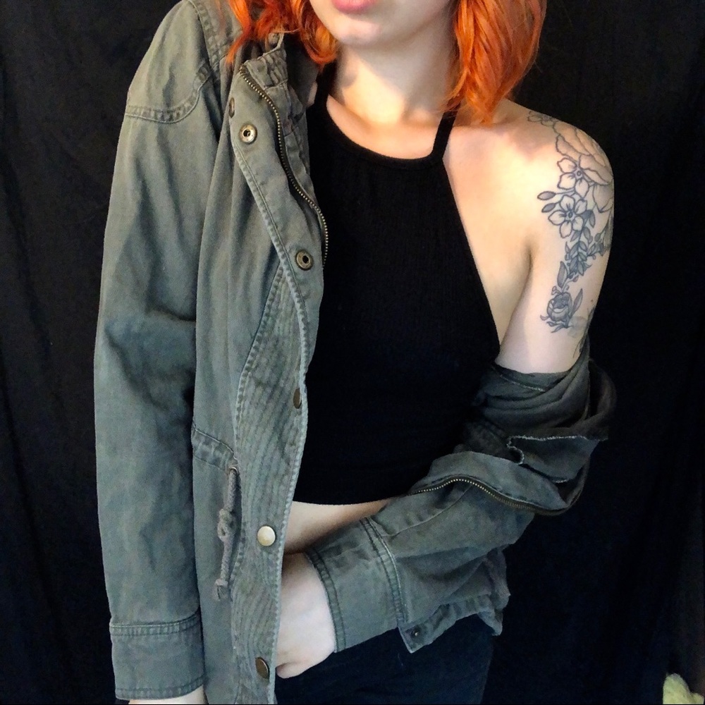 Olive Green Jacket